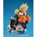 Desktop Real Mccoy Ex Dragon Ball Z Ss Son Goku & Ss Son Gohan & Motorbike Figuren