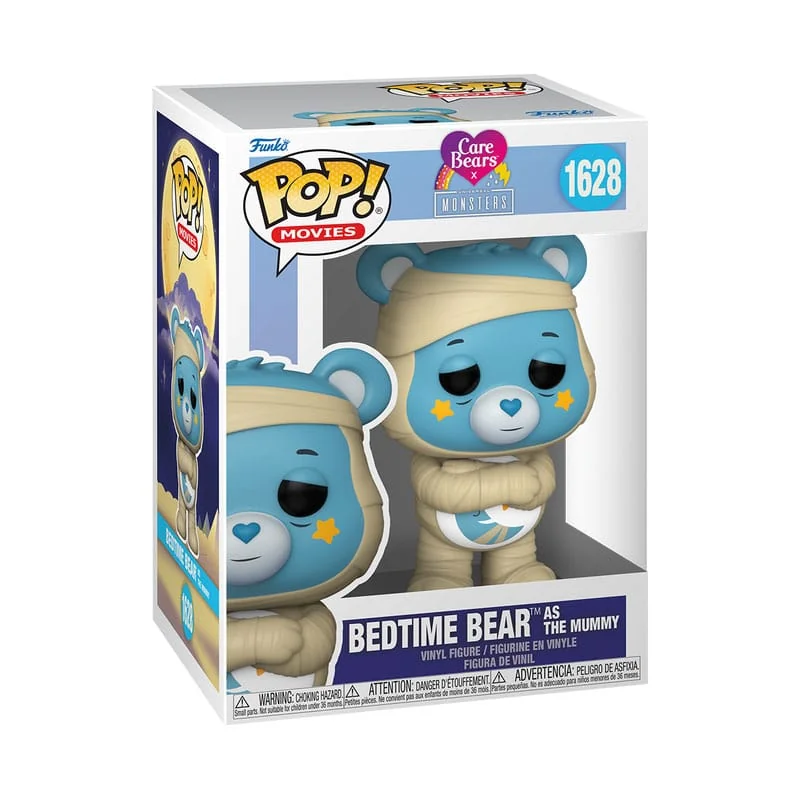 Care Bears x Universal Monsters POP! Vinyl figurine Bedtime Bear as The Mummy 9 cm Pop Figuren