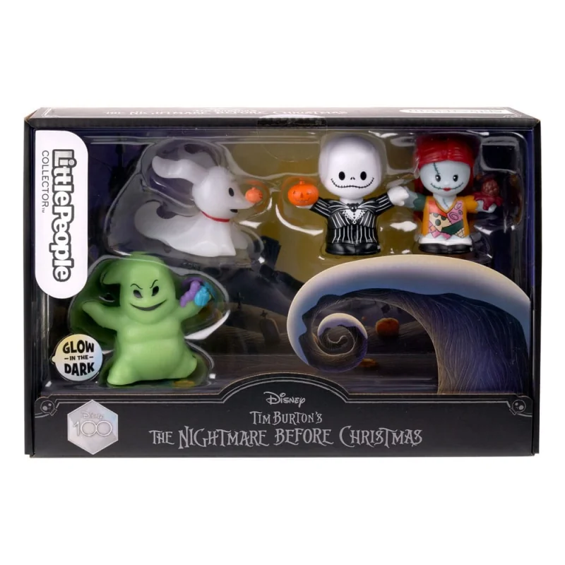 The Nightmare Before Christmas Fisher-Price Little People Collector 7 cm Minifigures 4-Pack Figuren