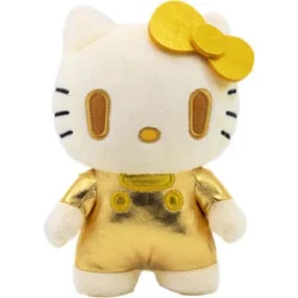 Sanrio plush DZNR Hello Kitty Golden Edition 18 cm Plüsch 