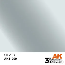 Silver 17ml Modellbau-Farbe 