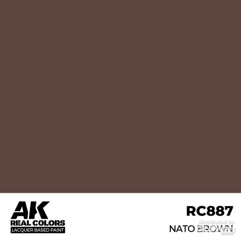 NATO Brown 17 ml. Modellbau-Farbe 