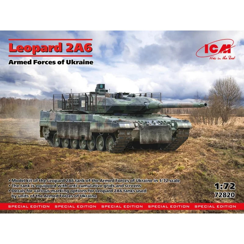 Leopard 2A6 Armed Forces of Ukraine AUGUST RELEASE!!! Modellbausatz 