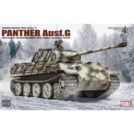 Panther Ausf. G w/ Night Sights, Air Defense Armor, Steel Wheels, Workable Tracks Modellbausatz 