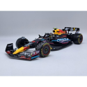 RED BULL F1 RB19 TEAM ORACLE RED BULL RACING 11 SERGIO PEREZ GRAND PRIX MIAMI 2023 2ND Miniatur 