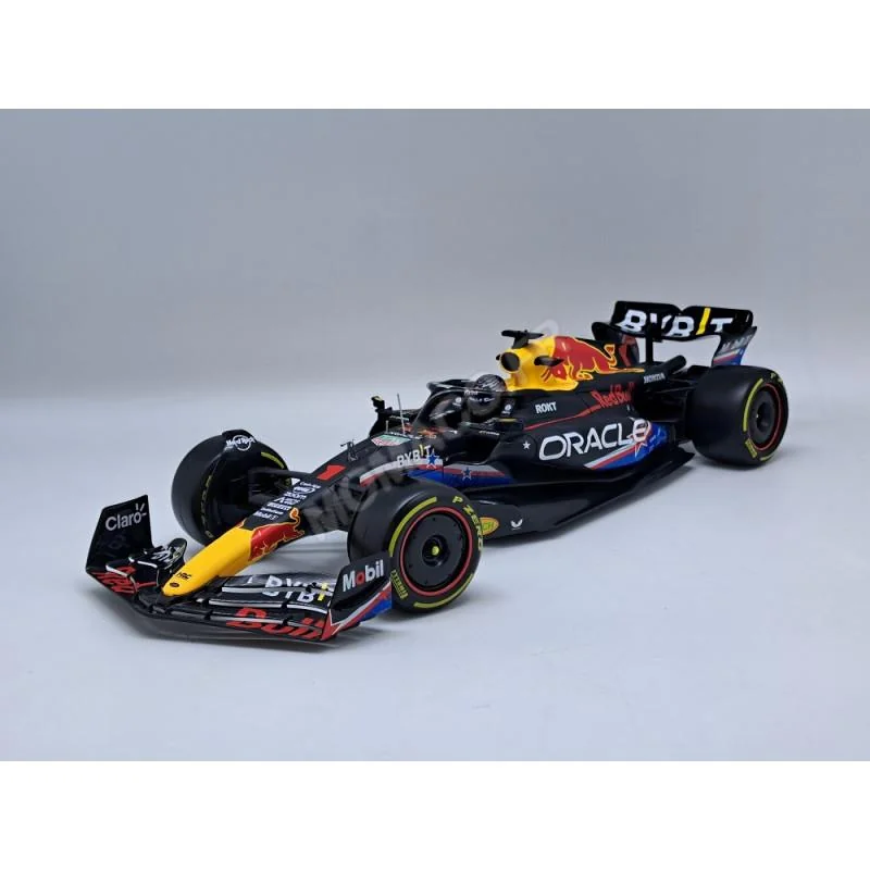 RED BULL F1 RB19 TEAM ORACLE RED BULL RACING 1 MAX VERSTAPPEN GRAND PRIX AUSTIN 2023 1ST Miniatur 