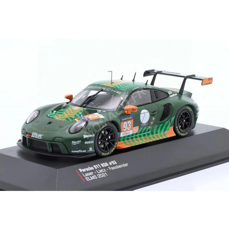 PORSCHE 911 RSR 93 PROTON COMPETITION FASSBENDER/LIETZ/LASER 24H DU MANS 2021 Miniatur 