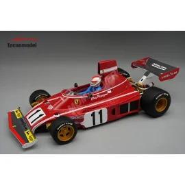 FERRARI 312 B 3 11 CLAY REGAZZONI GERMAN GRAND PRIX 1974 WITH FIGURINE Miniatur 