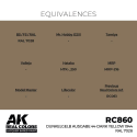 AK INTERACTIVE: Real Colors Dunkelgelb Ausgabe 44-Dark Yellow 1944 RAL 7028 17 ml. AK Interactive