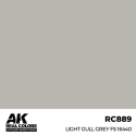 AK INTERACTIVE: Real Colors Light Gull Grey FS 16440 17 ml. Modellbau-Acrylfarbe