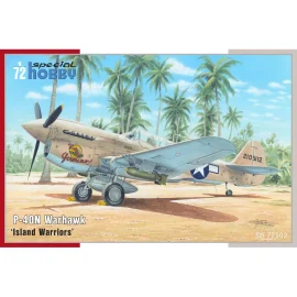 SPECIAL HOBBY: 1/72; P-40N Warhawk Island Warriors Modellbausatz 