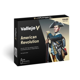 Vallejo 16 colors 18 ml set American Revolution Modellbau-Farbe 