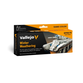 Vallejo 8 colors 18 ml set Rust & Corrossion by Chema Cabrero Modellbau-Farbe 