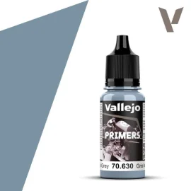 Vallejo Primer Primer Steel Grey 18 ml Modellbau-Farbe 