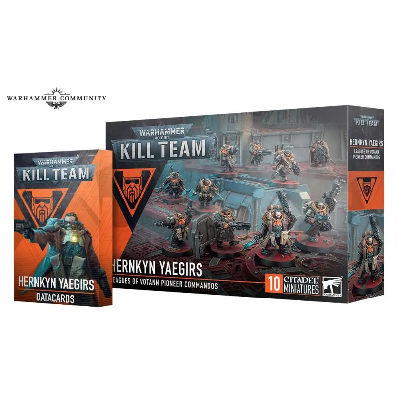 KILL TEAM: YAEGIR HERNKOG 103-35 Figurenspiel 