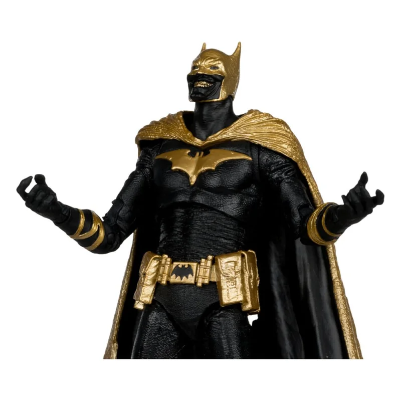 MCF17188 DC Multiverse Figure Batman of Earth-22 Infected (Dark Metal) Knightmare Edition (Gold Label) 18 cm