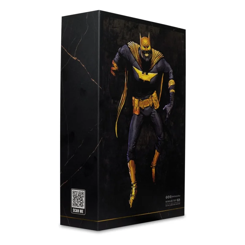 DC Multiverse Figure Batman of Earth-22 Infected (Dark Metal) Knightmare Edition (Gold Label) 18 cm