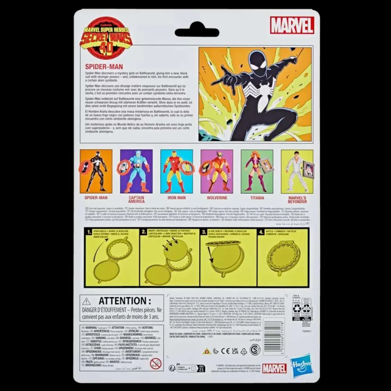 CO-102324 Marvel Legends Secret Wars Spider-man Action Figure