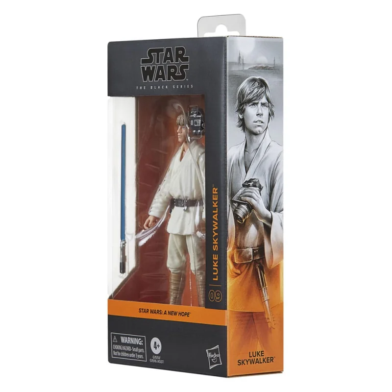 Star Wars Episode IV Black Series Luke Skywalker Figure 15 cm Hasbro