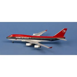 Northwest Boeing 747-400 N676NW Miniatur 