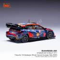 HYUNDAI I20 N 11 NEUVILLE/WYDAEGHE WRC1 CENTRAL EUROPEAN RALLY 2023 Fahrzeug-Miniatur