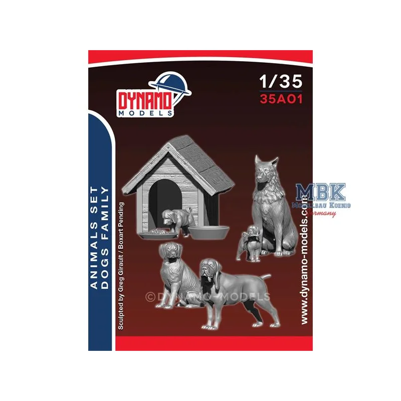 Animal Set – Family Of Dogs Figur 