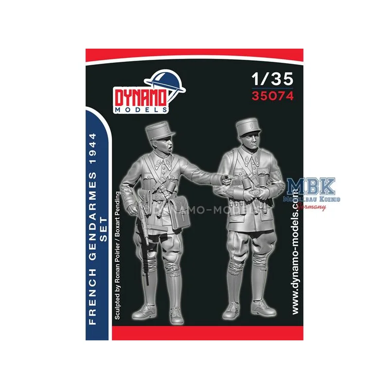 French Gendarme 1944 Set Figuren 