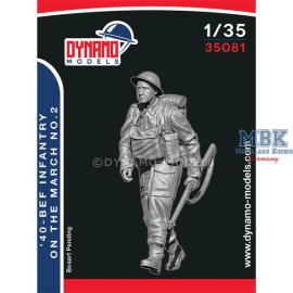 40’ BEF Infantryman Marching No.2 Figuren 