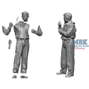 WW2 US Navy Pilot (on deck) 1:24 Historische Figuren