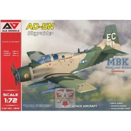 AD-5N (A-1G) "SkyRaider"( Night attack ver.) Modellbausatz 