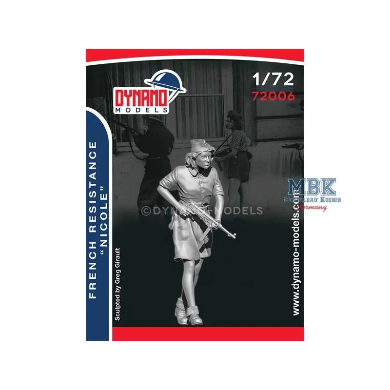 French Resistance Set - Nicole 1:72 Figuren 