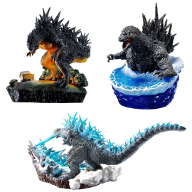 Petitrama Ex Godzilla Minus 1 From 0 To -1 Box Set Figurine 