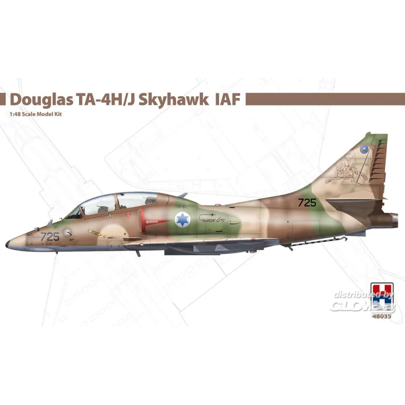 Douglas TA-4H/J Skyhawk IAF Miniatur 