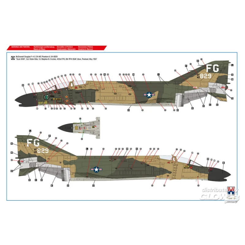 Vietnam Aces vol.1 Miniatur-Flugzeug