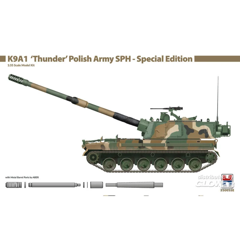 K9A1 'Thunder' Polish Army SPH - Special Edition Modellbausatz 