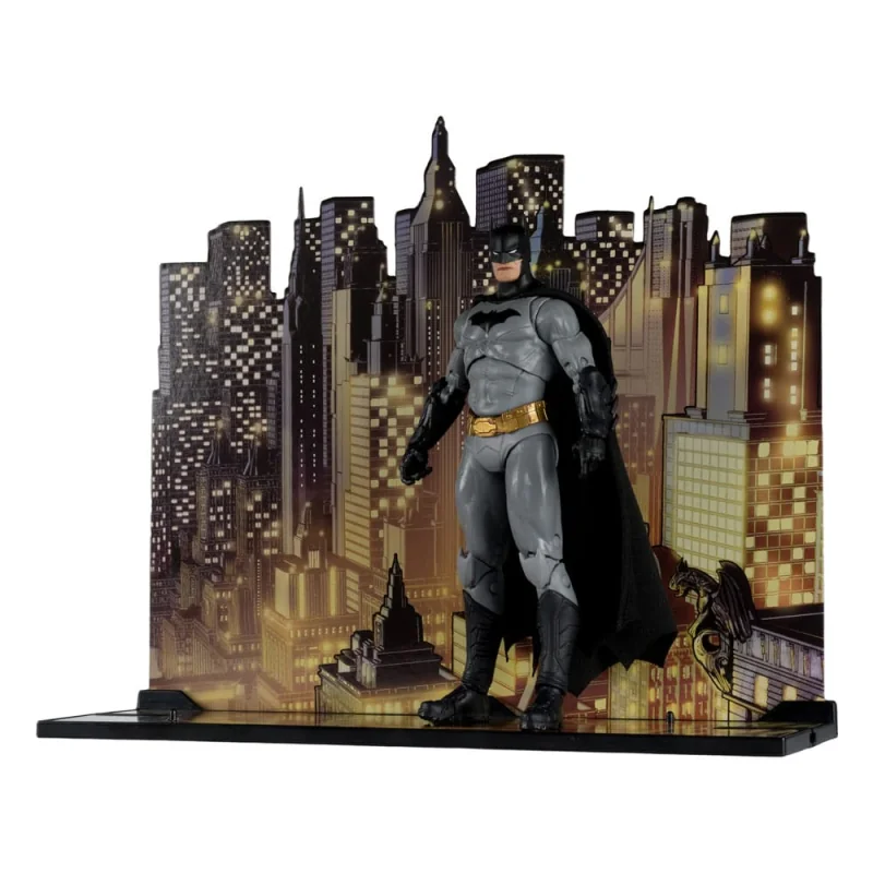 MCF17158 DC Multiverse Figure Batman with Bat-Glider (The Thirteenth Hour) (Gold Label) 18 cm