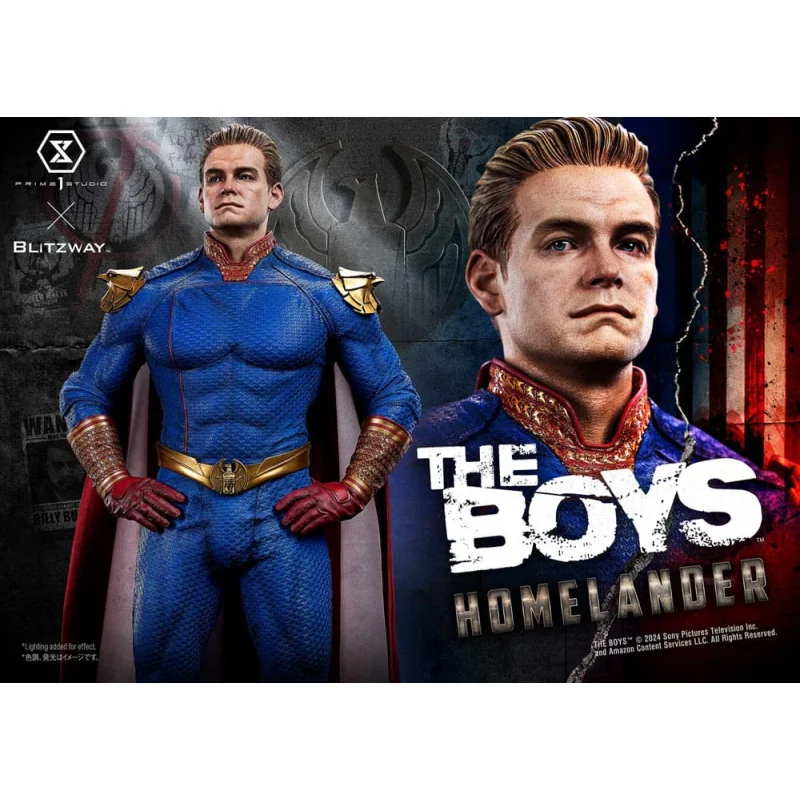 The Boys Premium Masterline Series 1/4 Homelander Deluxe Version 57 cm Statuen