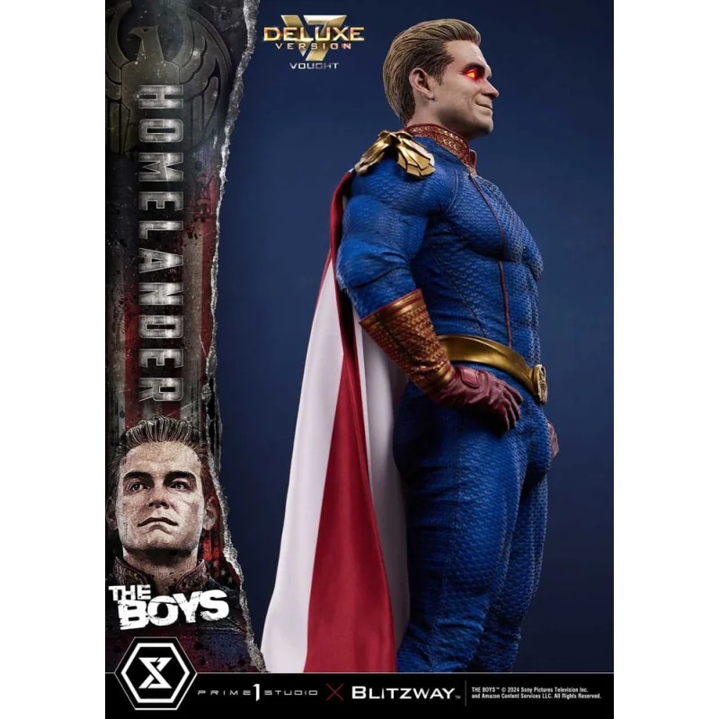 The Boys Premium Masterline Series 1/4 Homelander Deluxe Version 57 cm