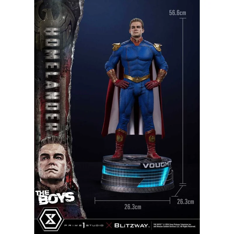 The Boys Premium Masterline Series 1/4 Homelander Deluxe Version 57 cm