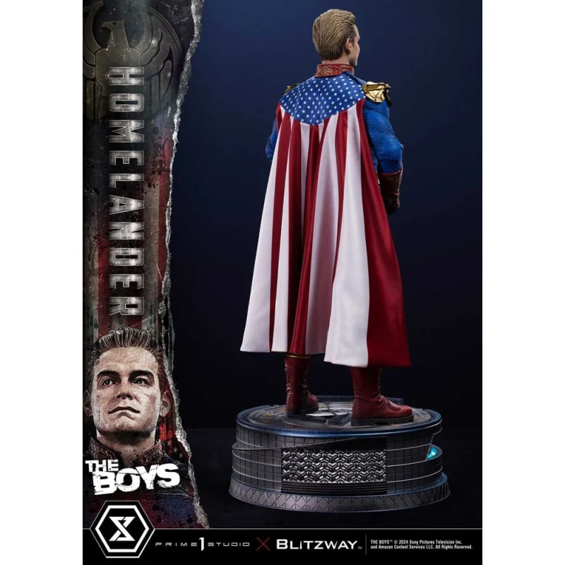 The Boys Premium Masterline Series 1/4 Homelander Deluxe Version 57 cm