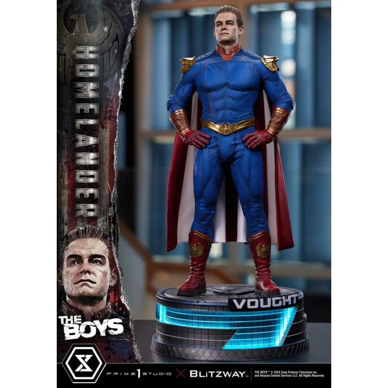 The Boys Premium Masterline Series 1/4 Homelander Deluxe Version 57 cm