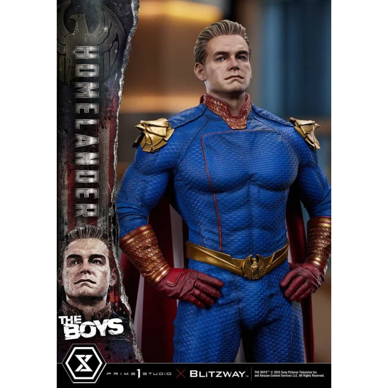 The Boys Premium Masterline Series 1/4 Homelander Deluxe Version 57 cm