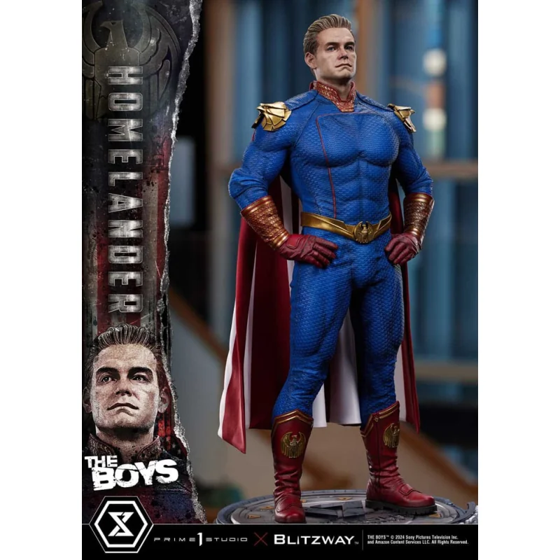 The Boys Premium Masterline Series 1/4 Homelander Deluxe Version 57 cm