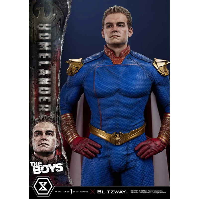 The Boys Premium Masterline Series 1/4 Homelander Deluxe Version 57 cm