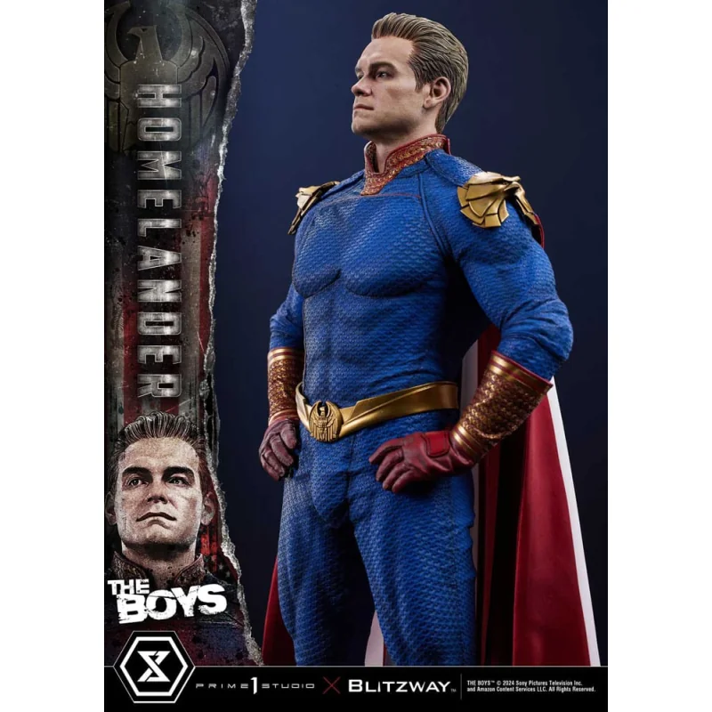 The Boys Premium Masterline Series 1/4 Homelander Deluxe Version 57 cm