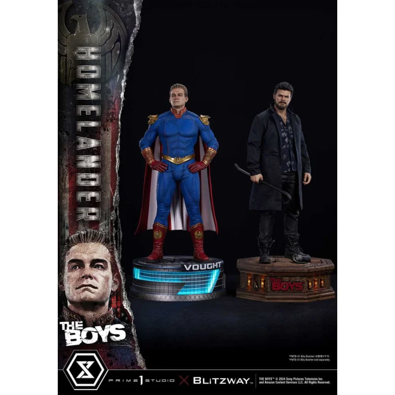 The Boys Premium Masterline Series 1/4 Homelander Deluxe Version 57 cm