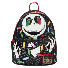 Disney Loungefly Mini Backpack NBC Smiling Jack Light Up 