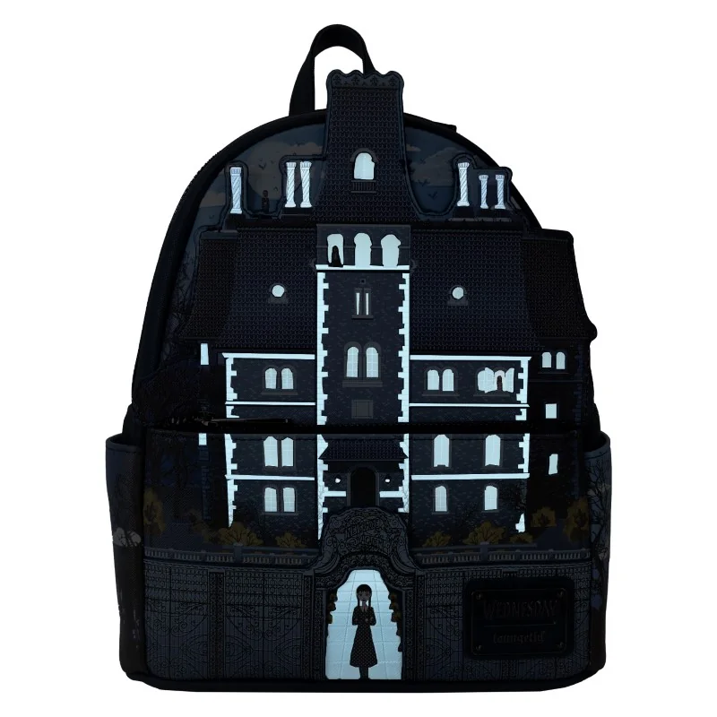 Wednesday Wednesday Loungefly Mini Sac A Dos Nevermore Academy Taschen