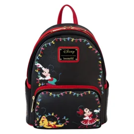 Disney Loungefly Mickey'S Light Up Decorations Mini Backpack 