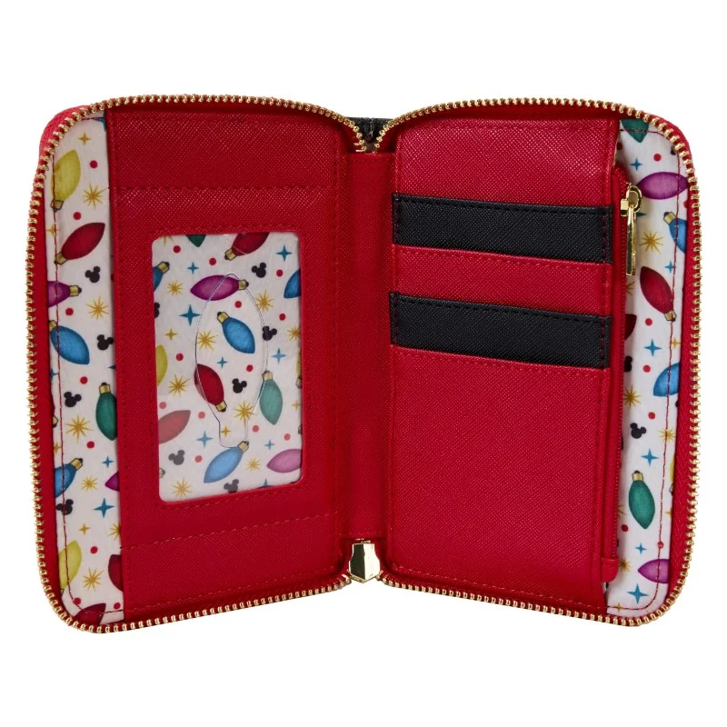 LFWDWA3161 Disney Loungefly Donald Wrapped In Lights Wallet